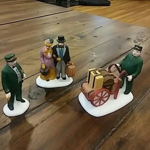 Dept. 56 "Holiday Travelers" Figurines (3)